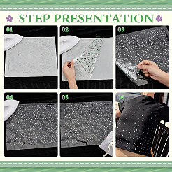 24 Stück Glas-Hotfix-Strass.&nbsp;DIY-FG0010-12