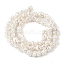 Гальванические оболочки жемчужные бусы пряди&nbsp;BSHE-M036-02B