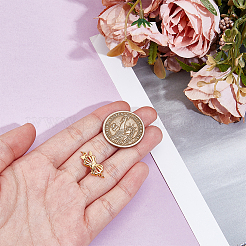 Застежки-коробочки из стерлингового серебра s925 STER-GO0001-67G