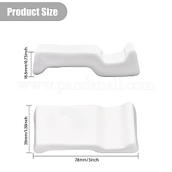 Poggia bacchette in porcellana&nbsp;DJEW-WH0063-34