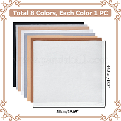 Хлопчатобумажная ткань без принта AJEW-WH0415-17