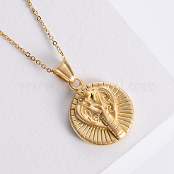 Винтажные европейские змеиные подвески из нержавеющей стали для мужчин и женщин AN9541