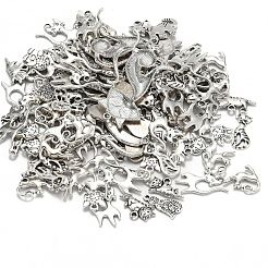 Подвески из сплава в тибетском стиле с тематикой котенка&nbsp;TIBEP-MSMC018-M2AS