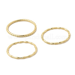 Латунные браслеты на петлях для женщин&nbsp;BJEW-H639-05G