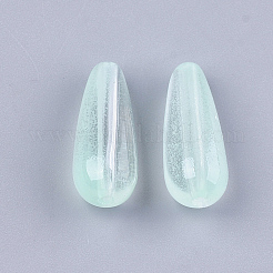 Perle di vetro verniciate a spruzzo trasparente&nbsp;GLAA-S183-23D