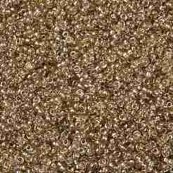 MIYUKIラウンドロカイユビーズ  日本製シードビーズ  15/0  （rr3732)  1.5mm  穴：0.7mm  約5555個/10g&nbsp;X-SEED-G009-RR3732