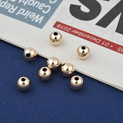 Шарики из желтого золота&nbsp;KK-G156-6mm-1