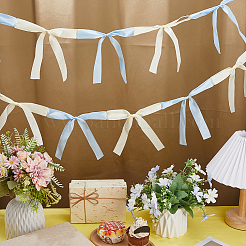 Partybanner mit Polyester-Schleifenanhängern&nbsp;DIY-WH0671-313
