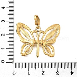 Бабочка 304 подвесные украшения из нержавеющей стали&nbsp;STAS-R159-25G