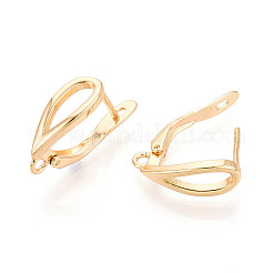 Латунная фурнитура для хооп серег KK-N267-27G