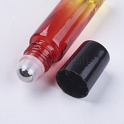 10 ml Glas Farbverlauf Farbe ätherisches Öl leere Rollerball Flaschen&nbsp;MRMJ-WH0011-B07-10ml
