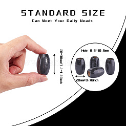 Окрашенная бочка из натурального дерева WOOD-CD0001-11