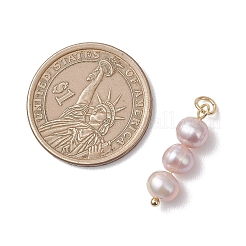 Подвески из натурального жемчуга в форме картофеля&nbsp;PALLOY-JF04849