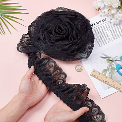 Полиэстеровое шелковое кружево&nbsp;AJEW-WH0816-141A