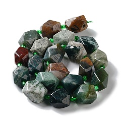 Природного индийского агата бисер нитей G-C182-29-02