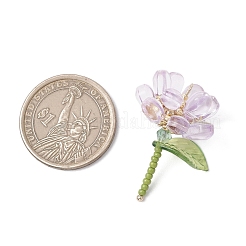 Прозрачные стеклянные подвески&nbsp;PALLOY-MZ00732-05