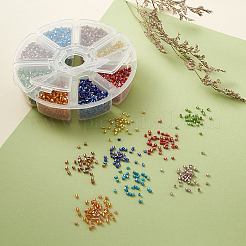 11/0 два срезанных круглых отверстий стеклянные бусины&nbsp;SEED-YS0001-01