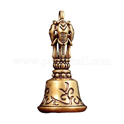 Mini campanas de altar de latón para suministros de altar wiccan de brujería&nbsp;PW-WG709FB-01