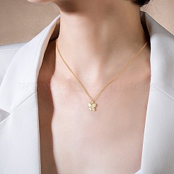 16шт 8 стиля латунные микропаве кубические циркониевые подвески KK-SZ0006-15