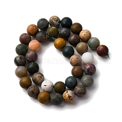 Натуральный океанский агат G-G772-06-B