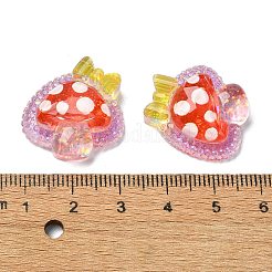 Cabochon decoden in resina epossidica trasparente&nbsp;CRES-I030-03E
