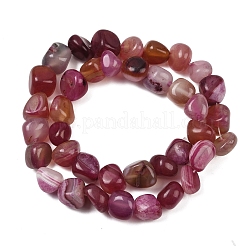 Природный агат бисер нитей G-L630-F01-01B