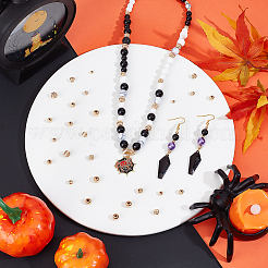 120шт 4 стиля латунные бусины KK-PH0013-41