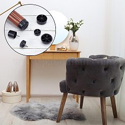 25шт 5-х стилевые пластиковые мебельные направляющие AJEW-GF0006-12