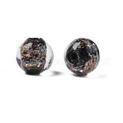 Бусины ручной работы бусины золотого песка&nbsp;LAMP-T016-10A