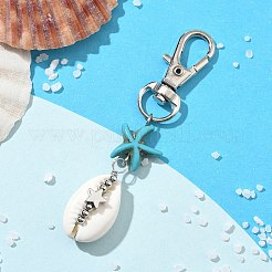 Кулон из ракушек каури&nbsp;HJEW-JM03270