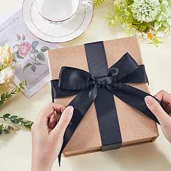 25 ярд двусторонних атласных лент из полиэстера SRIB-CP0001-02B