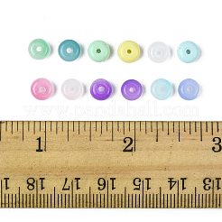 120 шт. 2-х цветные бусины из искусственного нефрита DGLA-FS0001-21B