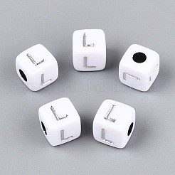 Непрозрачные акриловые бусины SACR-T035-03L