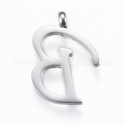 Pendentifs en acier inoxydable 304 résistant au ternissement&nbsp;STAS-F129-B-P