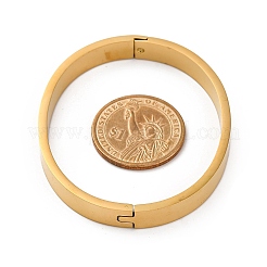 Ионное покрытие (ip) 304 нержавеющая сталь шарнирные браслеты для женщин STAS-Z114-07G-01