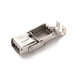 Застежки для часового ремешка из нержавеющей стали 201 STAS-N076-09