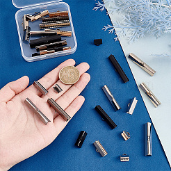 32 шт. 16-х видов латунных ленточных обжимных наконечников KK-PH0009-44