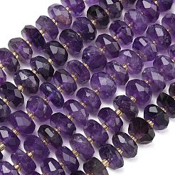 Природный аметист нитей бисера G-L642-J07-01
