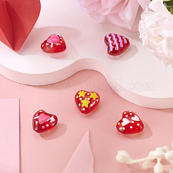 5 шт. стеклянные эмалевые бусины&nbsp;GLAA-TA0003-55