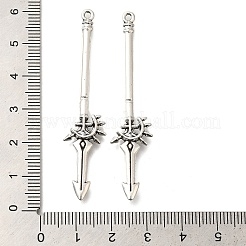 Тибетский сплав стиля большие кулоны&nbsp;FIND-G078-33F-AS