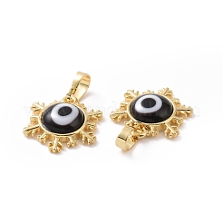 Handgefertigte Murano Anhänger bösen Blick&nbsp;ZIRC-F136-04G-01