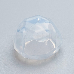 Diyのダイヤモンドのシリコンモールド  レジン型  UVレジン用  エポキシ樹脂ジュエリー作り  ホワイト  24x15mm&nbsp;DIY-G012-03A