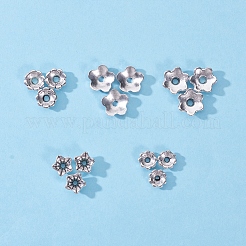 1box смешанный стиль тибетский стиль сплава шапки шапки TIBE-JP0003-01