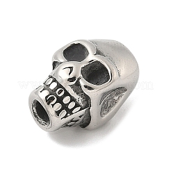 Европейские бусины из нержавеющей стали 304 STAS-S183-05D-AS