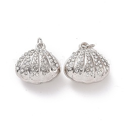 Кулон из сплава с кристаллами горного хрусталя&nbsp;FIND-H041-18P