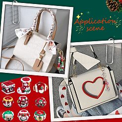 9 стиль непрозрачные бусины из акриловой эмали SACR-SC0001-42