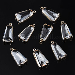 Прозрачные стеклянные подвески GLAA-Q088-024B