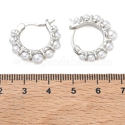 Orecchini a cerchio in ottone per le donne&nbsp;EJEW-A168-16P