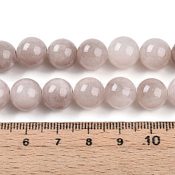 Natur gefärbt gelbe Jade Edelstein-Korn-Stränge&nbsp;G-R271-10mm-YXS06