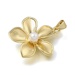 Pendentifs en laiton&nbsp;KK-E802-13G-A